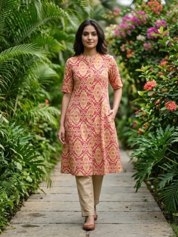 Pure Cotton Kurta and pants