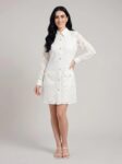 White Lace Classic Dress