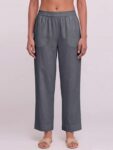 Barara Grey Cotton Pant