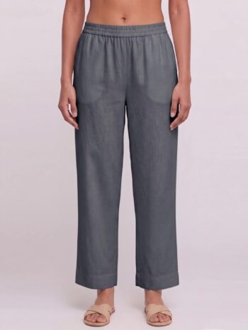 Barara Grey Cotton Pant