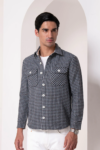 Black & White Houndstooth Shirt