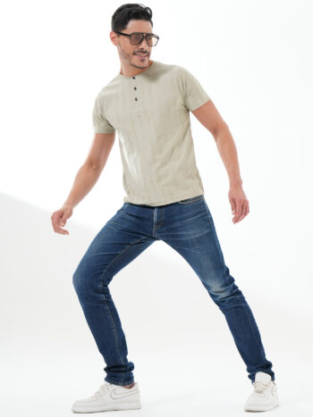 Men's Half Sleeves Collar Polo Tshirt