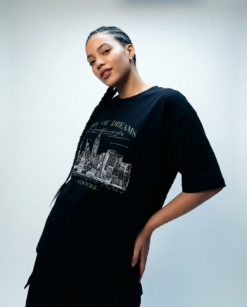Premium Women Round Neck Oversize Half Sleeve T-shirt