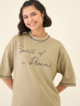Premium Women Oversize Tshirt Lower Co-ord