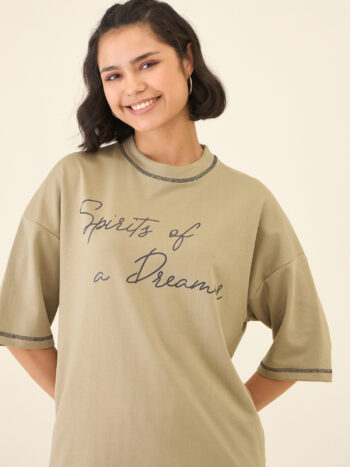 Premium Women Oversize Tshirt Lower Co-ord