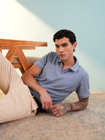 Men's Half Sleeves Collar Polo Tshirt