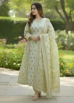 Pure Cotton Kurta and Pants with Dupatta