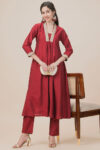 Barara Ruby Red Kurta